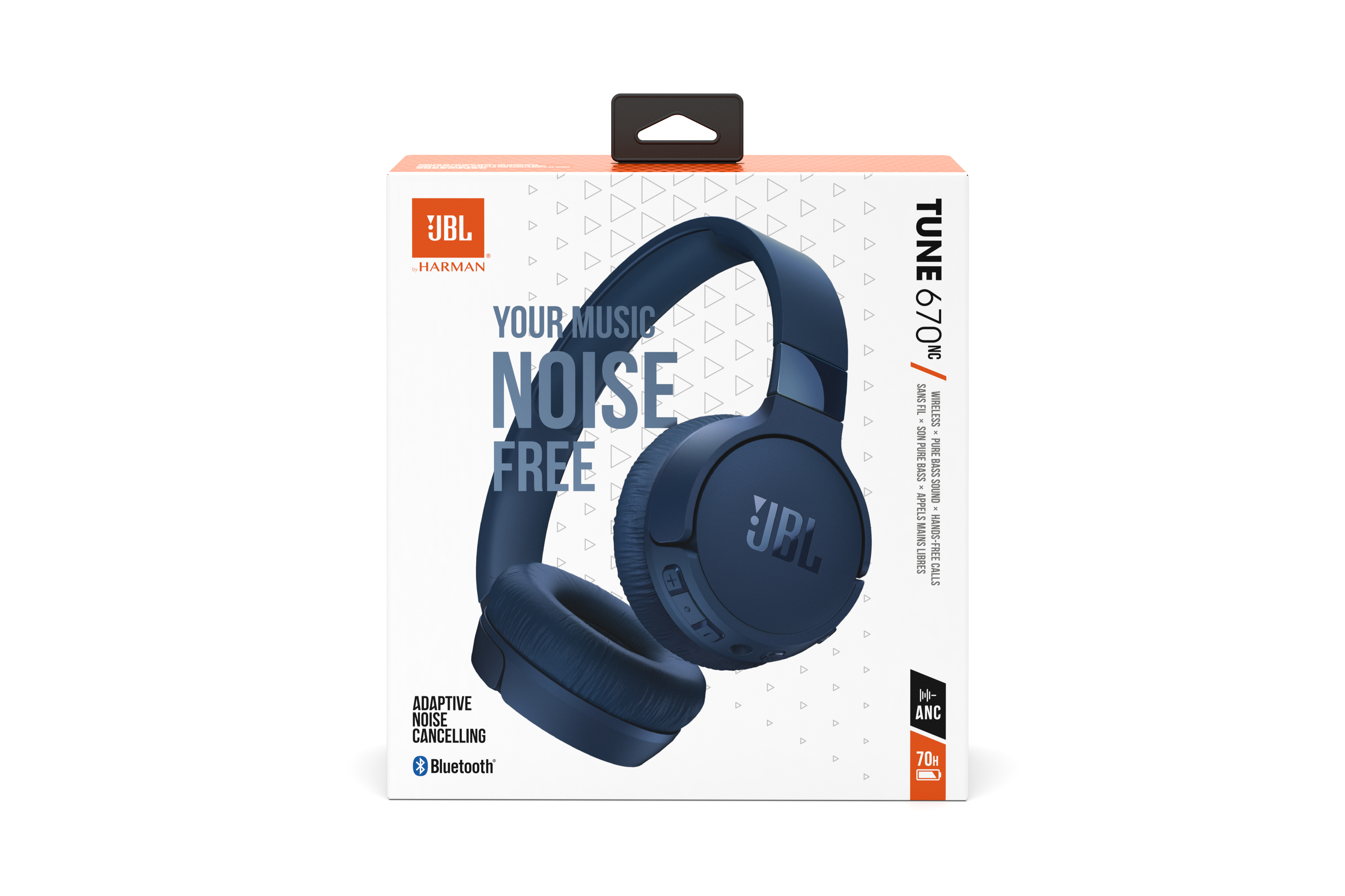 JBL Tune 670 NC - Wireless Noise Cancelling Bluetooth On-Ear